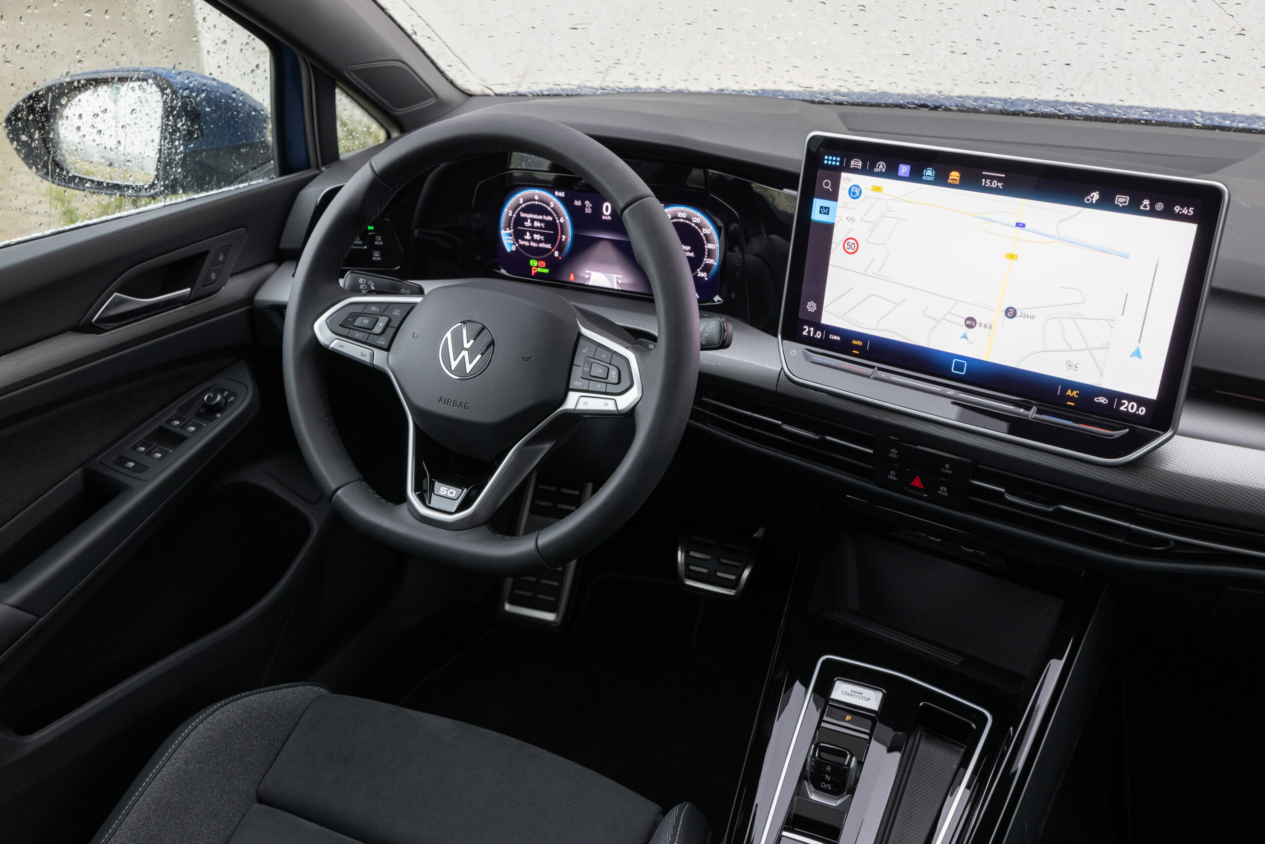 intérieur conducteur golf