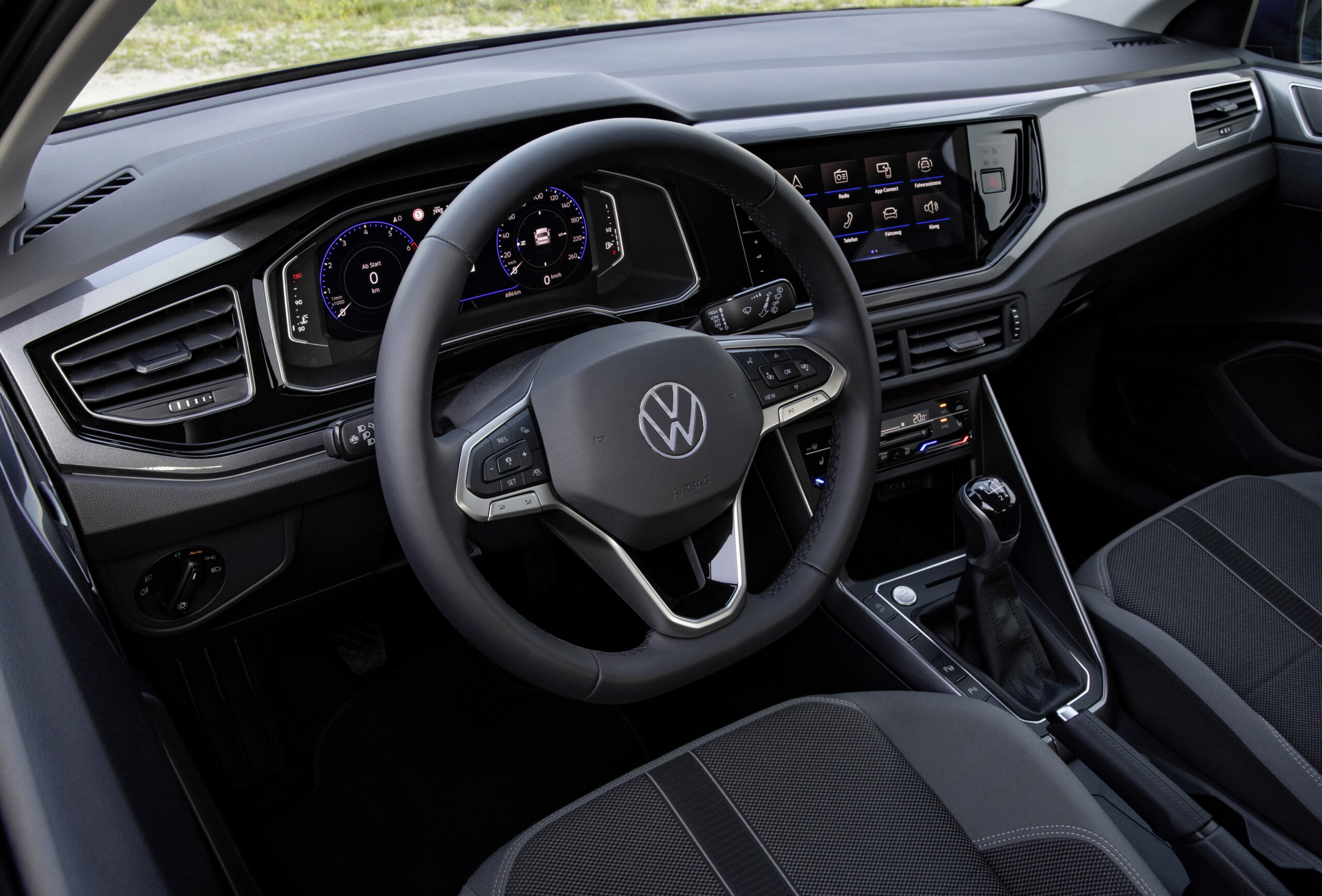 intérieur focus volant polo volkswagen