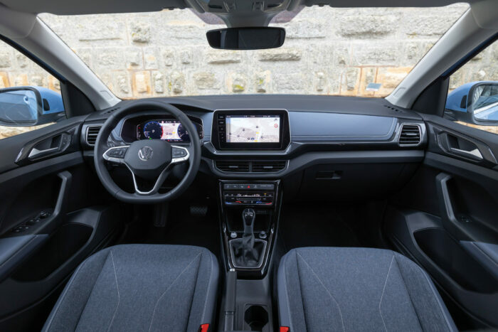 Volkswagen t-cross intérieur tableau de bord