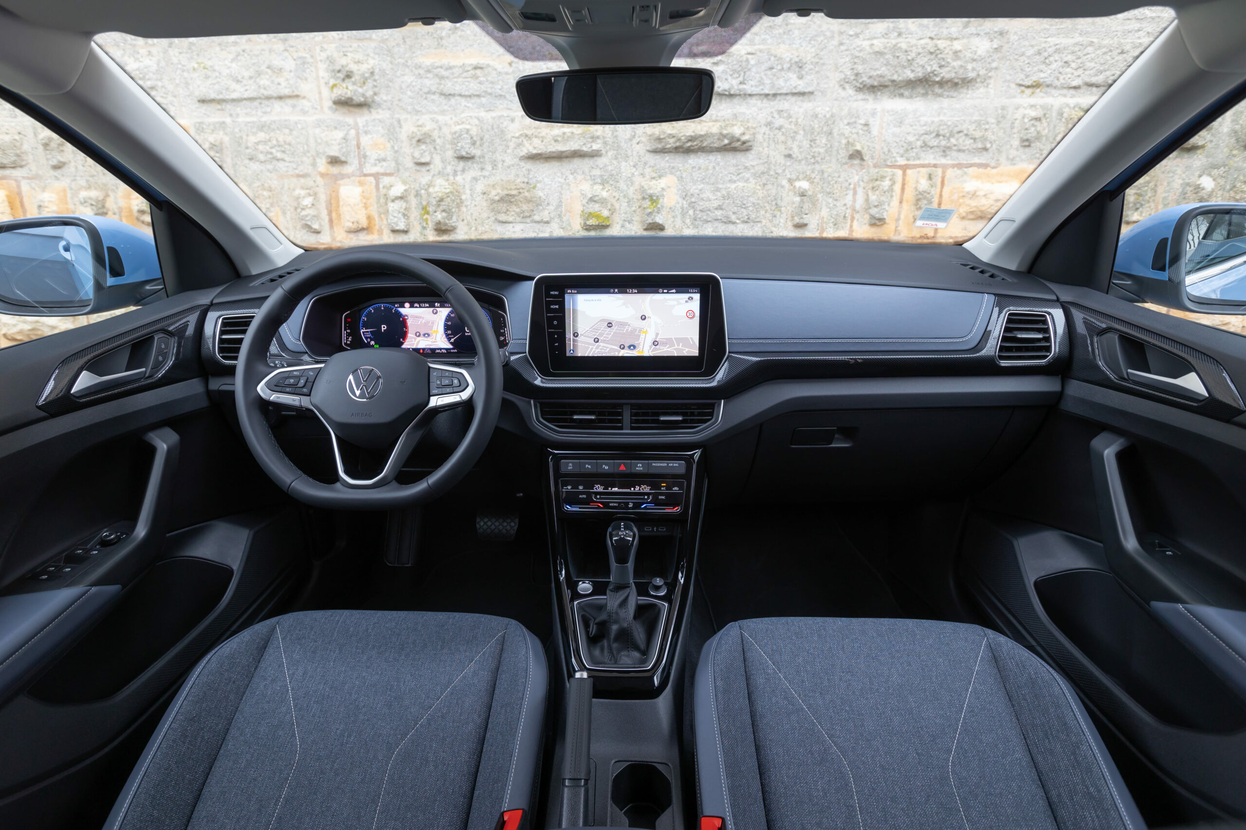 Volkswagen t-cross intérieur tableau de bord