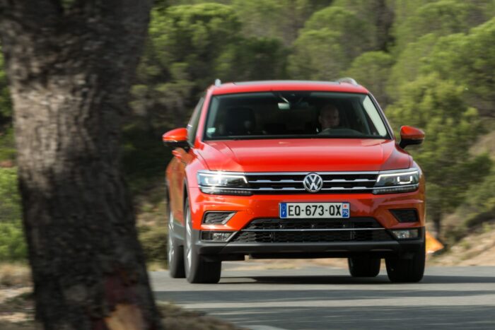 Photo de face du Volkswagen Tiguan