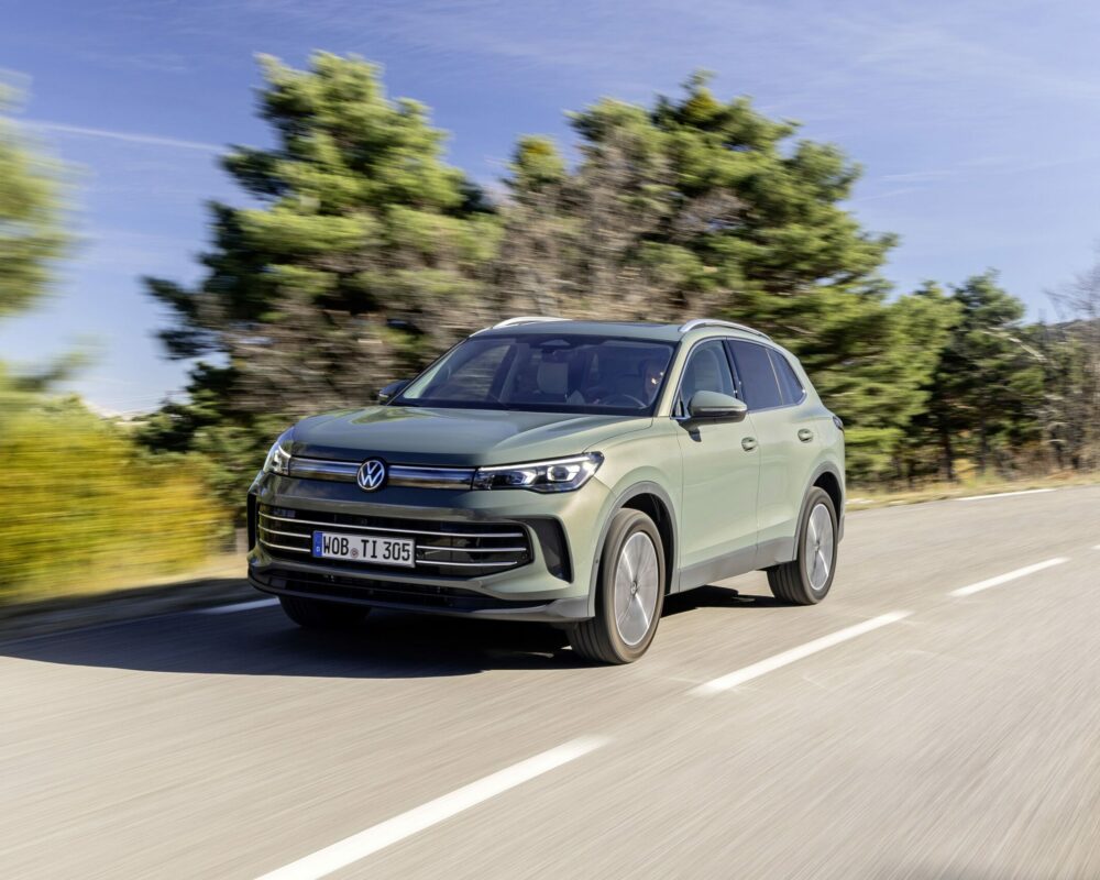 nouveau tiguan elegance sur route